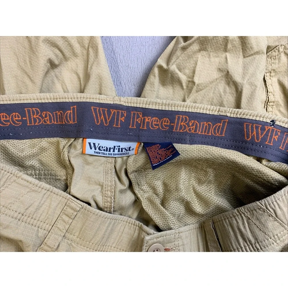 Wearfirst Cargo Pants Mens Size 40X30 Tan/Light‎ Brown Utility Skater